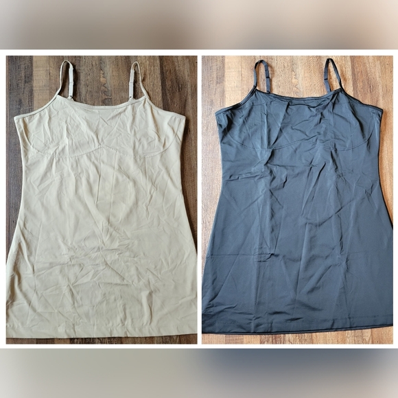 Comfort Choice Set Of 2 Shapewear Cami Tank Tops - Picture 1 of 7